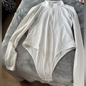 SHEIN bodysuit, large, white